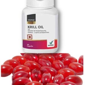 Capsules d'huile de Krill Vestige Prime (Krill Oil)